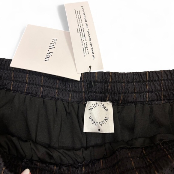 NWT, With Jean Mickey Shorts, Black - Picture 5 of 5